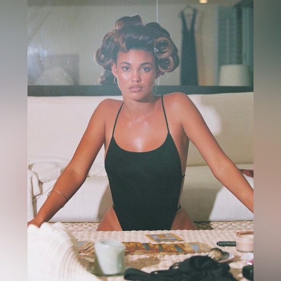 INDAH STRAPPY DNA BODYSUIT FREE PEOPLE ACACIA ARE YOU AM I GIA LOVERS FRIENDS - Picture 7 of 14